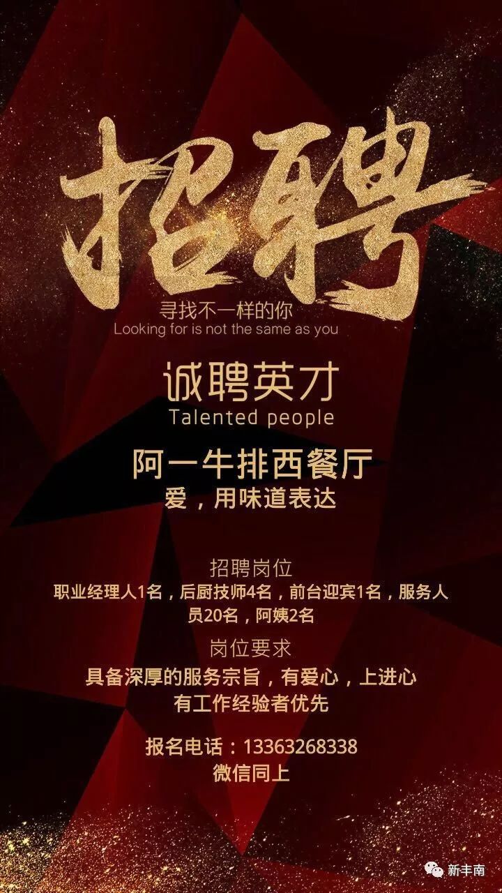 丰南招聘网最新招聘信息，探寻职业发展无限机遇