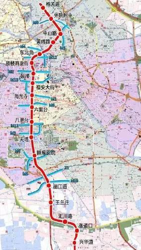 天津地铁最新概览图，探索城市脉络的便捷指南