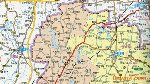 最新山东地图，探寻历史与自然宝藏的宝地