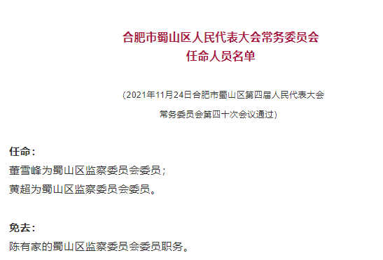 合肥市最新干部任免，推动城市发展的核心力量