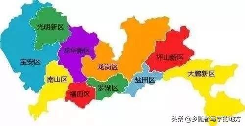 深圳最新地图，探索活力四溢的未来之城